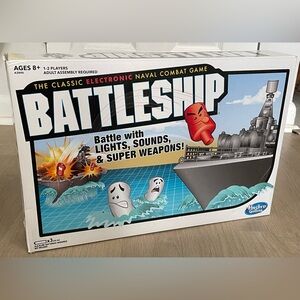 Hasbro Battleship Electronic Game - Red, Blue, Gray